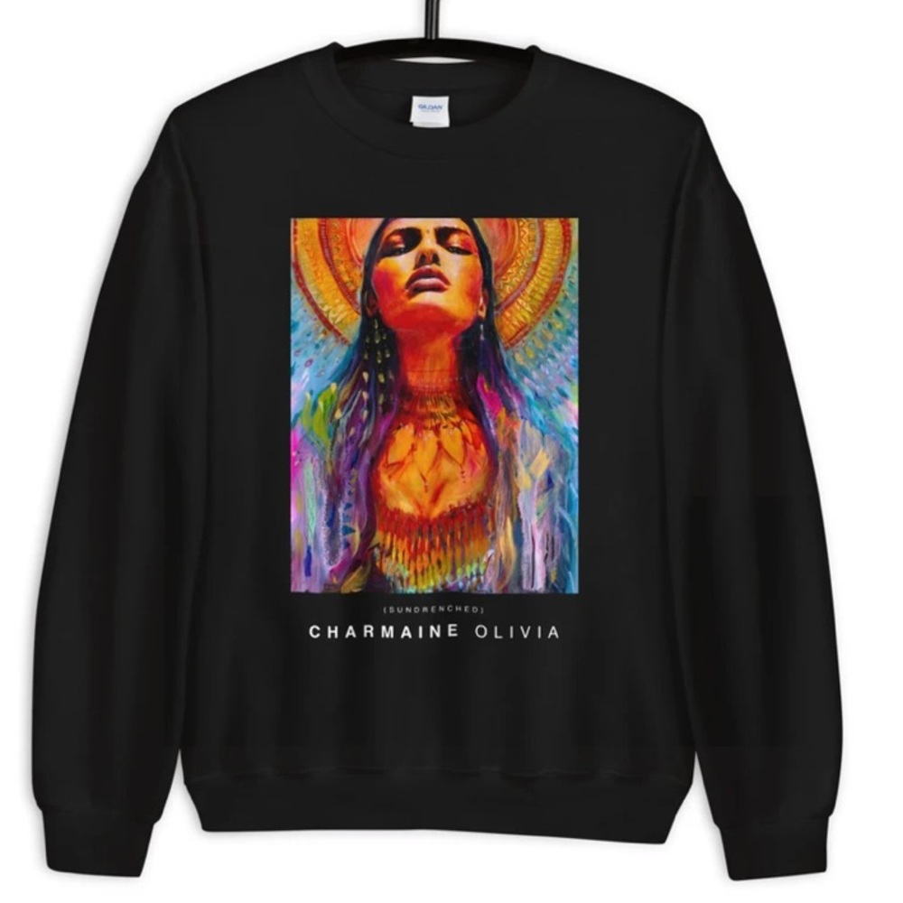 Charmaine Olivia Sundrenched Crewneck Sweatshirt